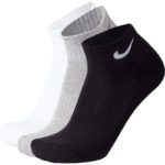 Nike COTTON QUARTER 3ER PACK - Unisex Socken