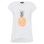 T-Shirt, Pailletten-Ananas