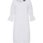 weißes Kleid, Baumwollspitze