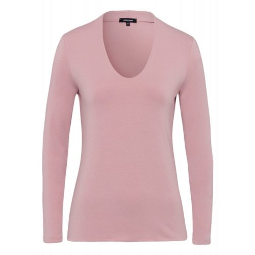 T-Shirt, Baumwolle/Modal, rosé