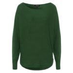 Pullover, Fledermausärmel, grün