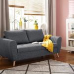 Home affaire 2, 5-Sitzer »Penelope« mit feiner Steppung im Sitzbereich, skandinavisches Design