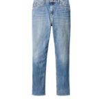 Liebeskind Berlin - Mom Jeans mit Stitching, Blau, Größe 30