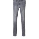 Liebeskind Berlin - Jeans mit Federanhänger, Grau/Schwarz, Größe 29