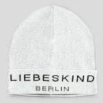 Liebeskind Berlin - Mütze mit Labelschriftzug, Weiß