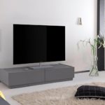Places of Style TV-Lowboard »Zela« mit 2 Schubladen, Breite 123 cm