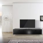 SPECTRAL TV-Lowboard »just-racks JRL1651S« mit stoffbespannter Klappe, Breite 165 cm