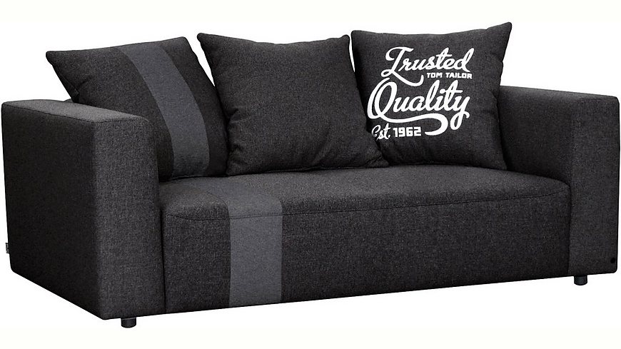 TOM TAILOR 2-Sitzer Sofa XS Stripe »HEAVEN CASUAL COLORS«, inklusive Rückenkissen, Breite 194 cm