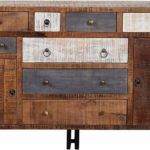 The Wood Times Sideboard «New Rustic», mit 9 Schubladen