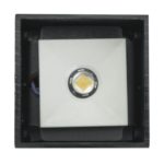 Deckenleuchte Dau Spot Mini LED - Aluminium-Druckguss - Silber, Milan Iluminacion
