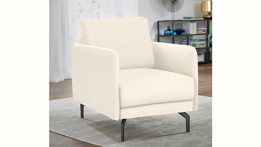 hülsta sofa Sessel »hs.450« wahlweise in Stoff oder Leder, mit schmaler Armlehne
