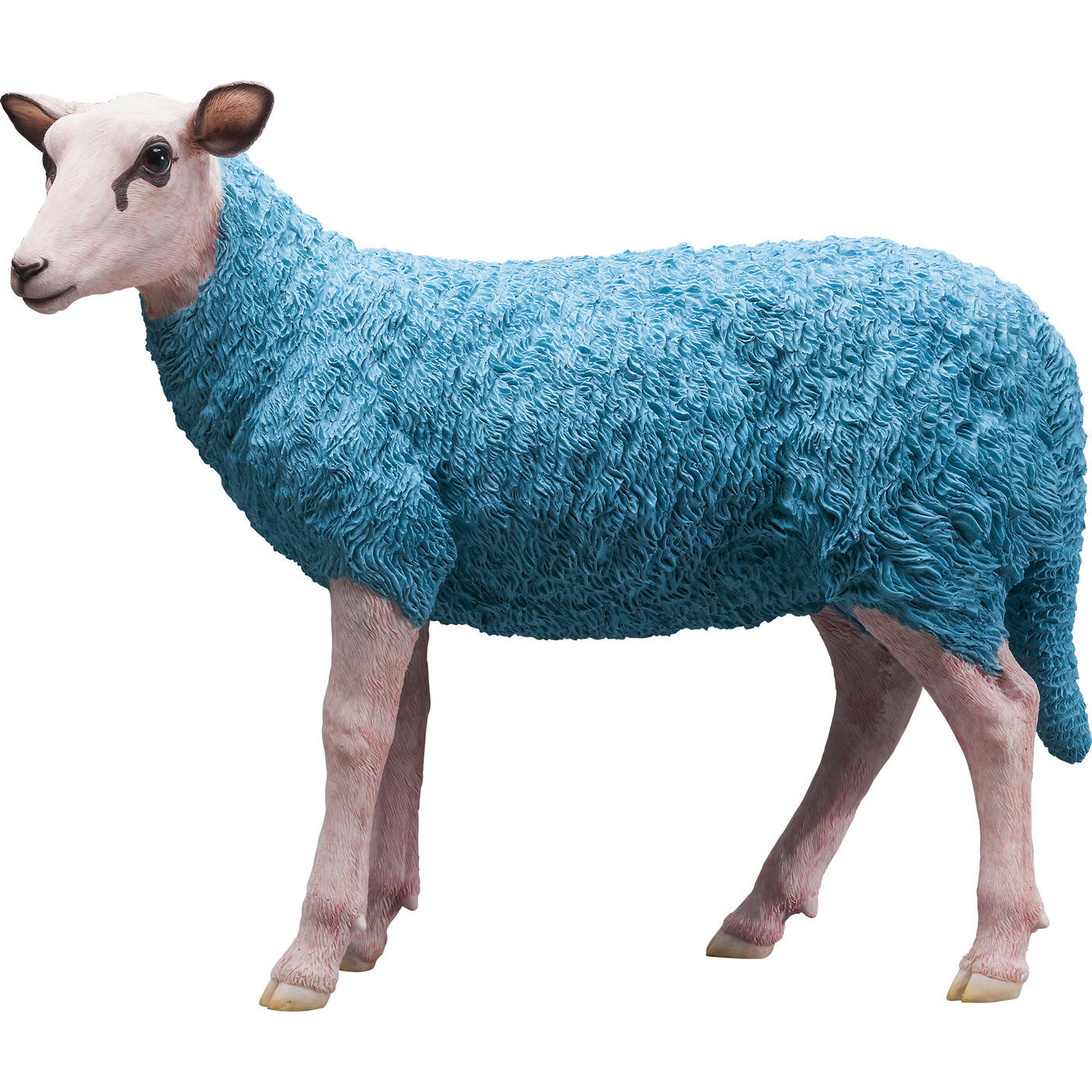 Deko Figur Sheep Colore Light Blau