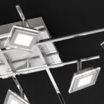 EEK A+, LED-Deckenleuchte Lilian - Metall / Acrylglas, Wofi