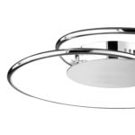 EEK A+, LED-Deckenleuchte Louisa - Acrylglas / Stahl - 1-flammig - 45, Wofi