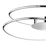 EEK A+, LED-Deckenleuchte Louisa - Acrylglas / Stahl - 1-flammig - 70, Wofi