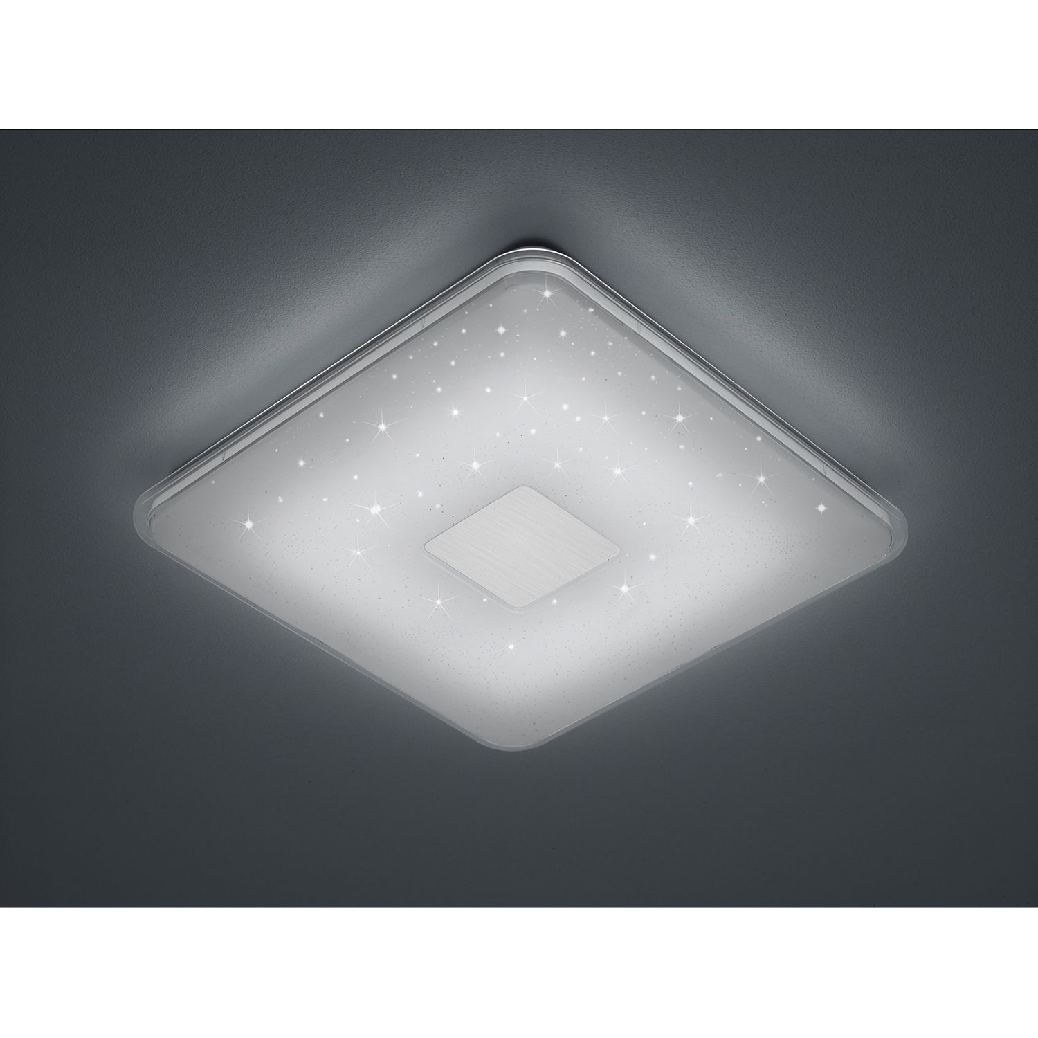 EEK A+, LED-Deckenleuchte Samurai - Acrylglas / Metall - 1-flammig, Trio