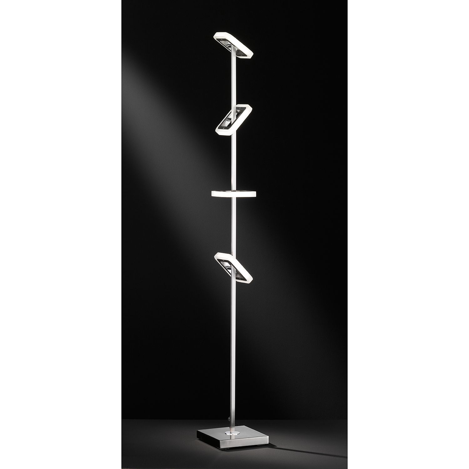 EEK A+, LED-Standleuchte Davis - Metall / Acrylglas - 4-flammig, Wofi