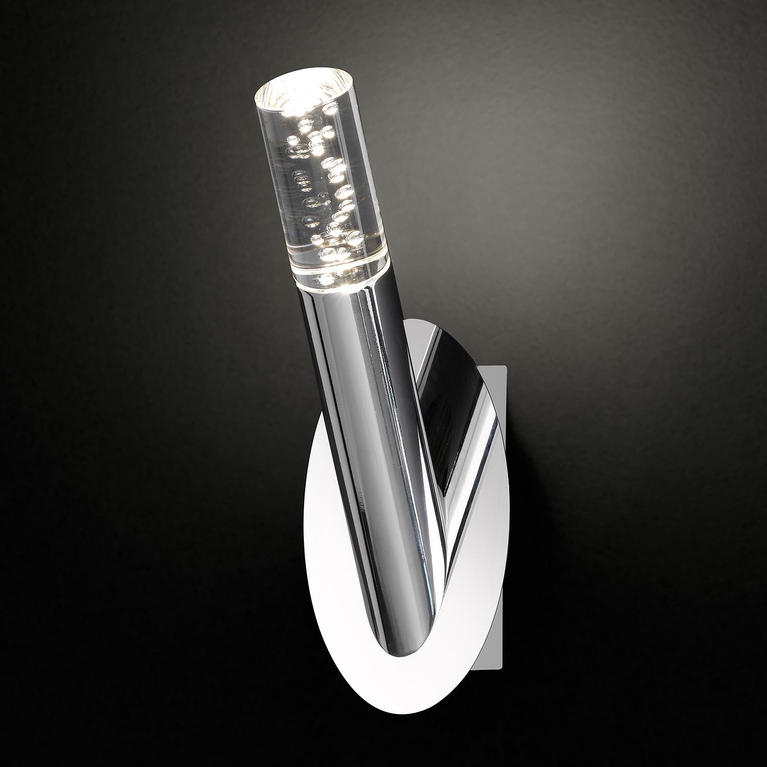 EEK A+, LED-Wandleuchte Midu - Acrylglas / Metall - 1-flammig, SPA line