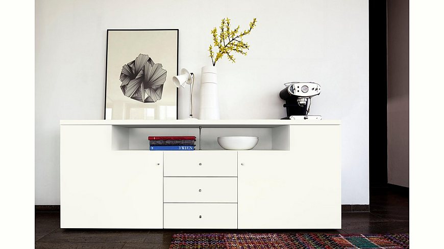 now! by hülsta Sideboard »now! time«, Breite 190 cm