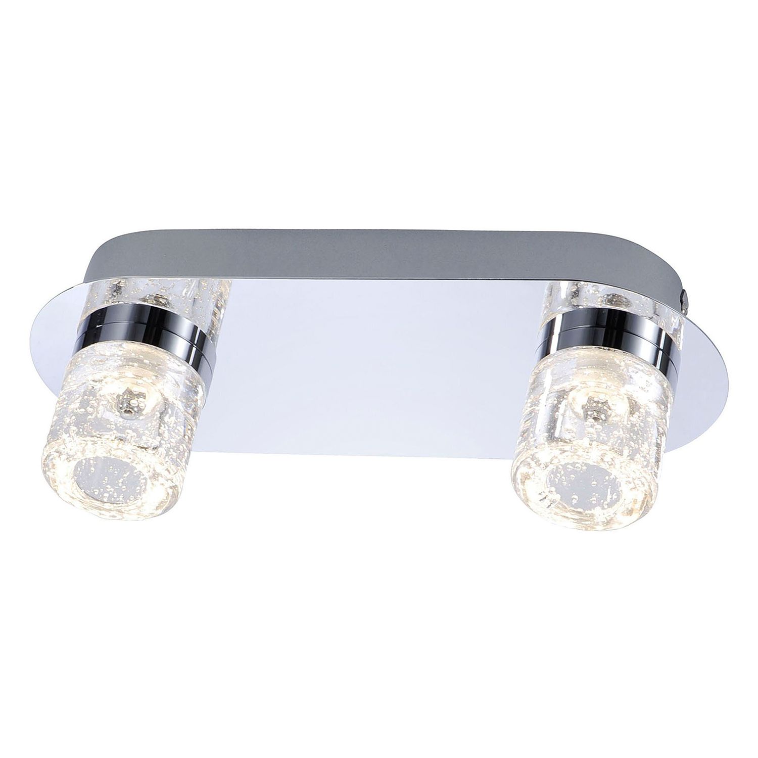 EEK A+, LED-Deckenleuchte Bilan I - Acrylglas / Stahl - 2-flammig, Paul Neuhaus