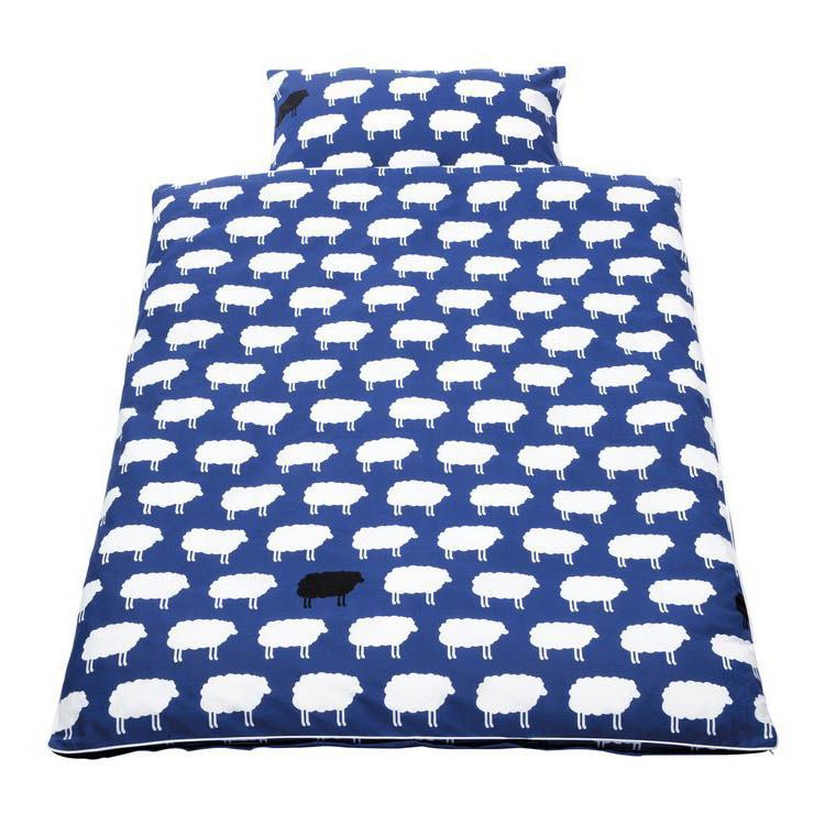 Babybettwäsche Happy Sheep (2-teilig) - Decken- & Kissenbezug, Pinolino