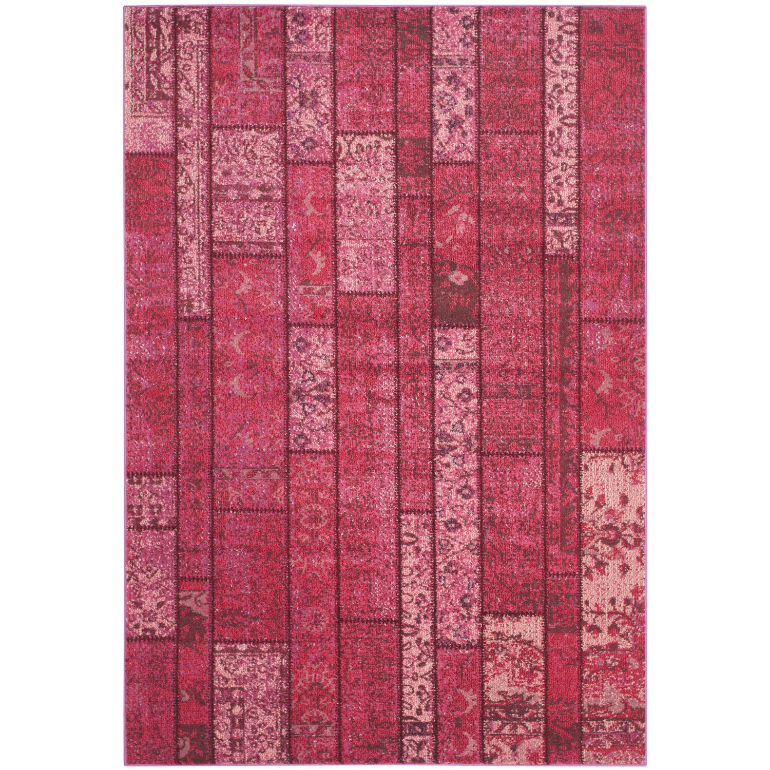 Teppich Effi - Kunstfaser - Himbeere - 121 x 170 cm, Safavieh