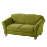 Sofa Cebu (2-Sitzer) Webstoff - Grasgrün, Maison Belfort