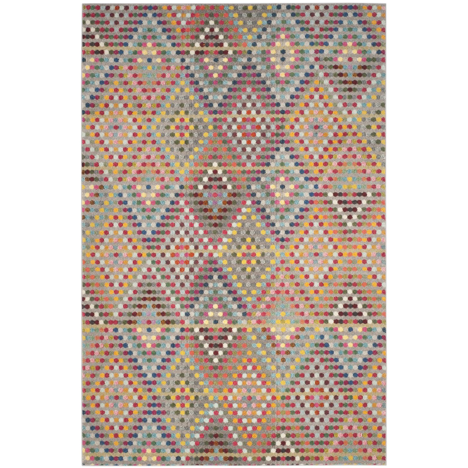 Teppich Alina - Kunstfaser - Mehrfarbig - 200 x 279 cm, Safavieh