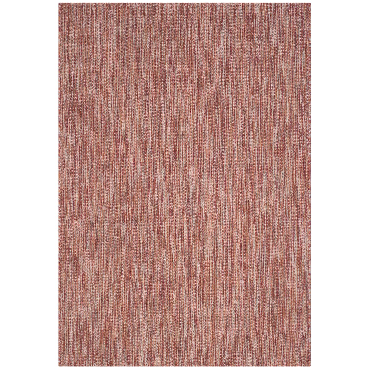 In & Outdoor Teppich Delano - Kunstfaser - Rot - 78 x 152 cm, Safavieh