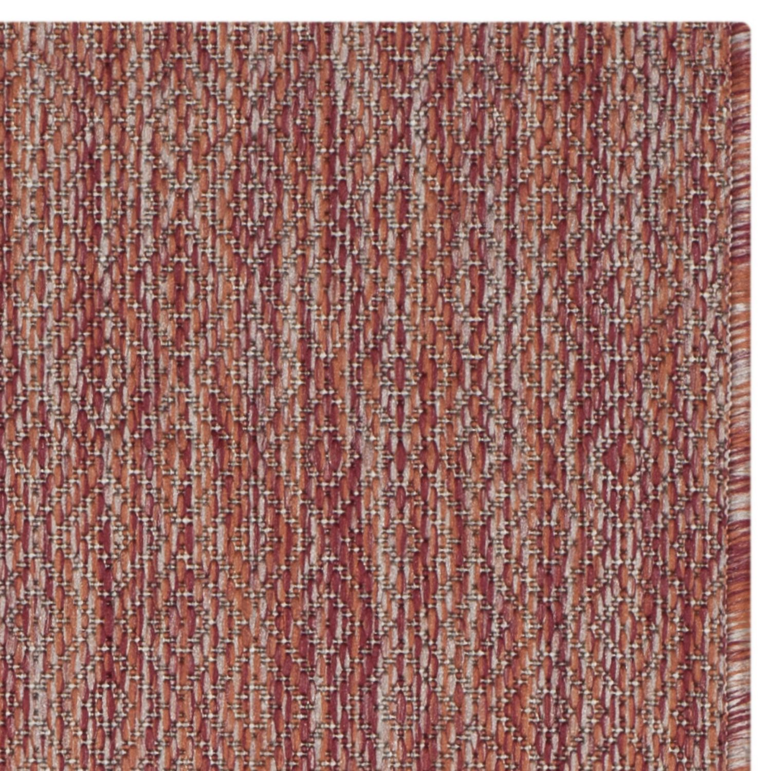In & Outdoor Teppich Delano - Kunstfaser - Rot - 200 x 289 cm, Safavieh