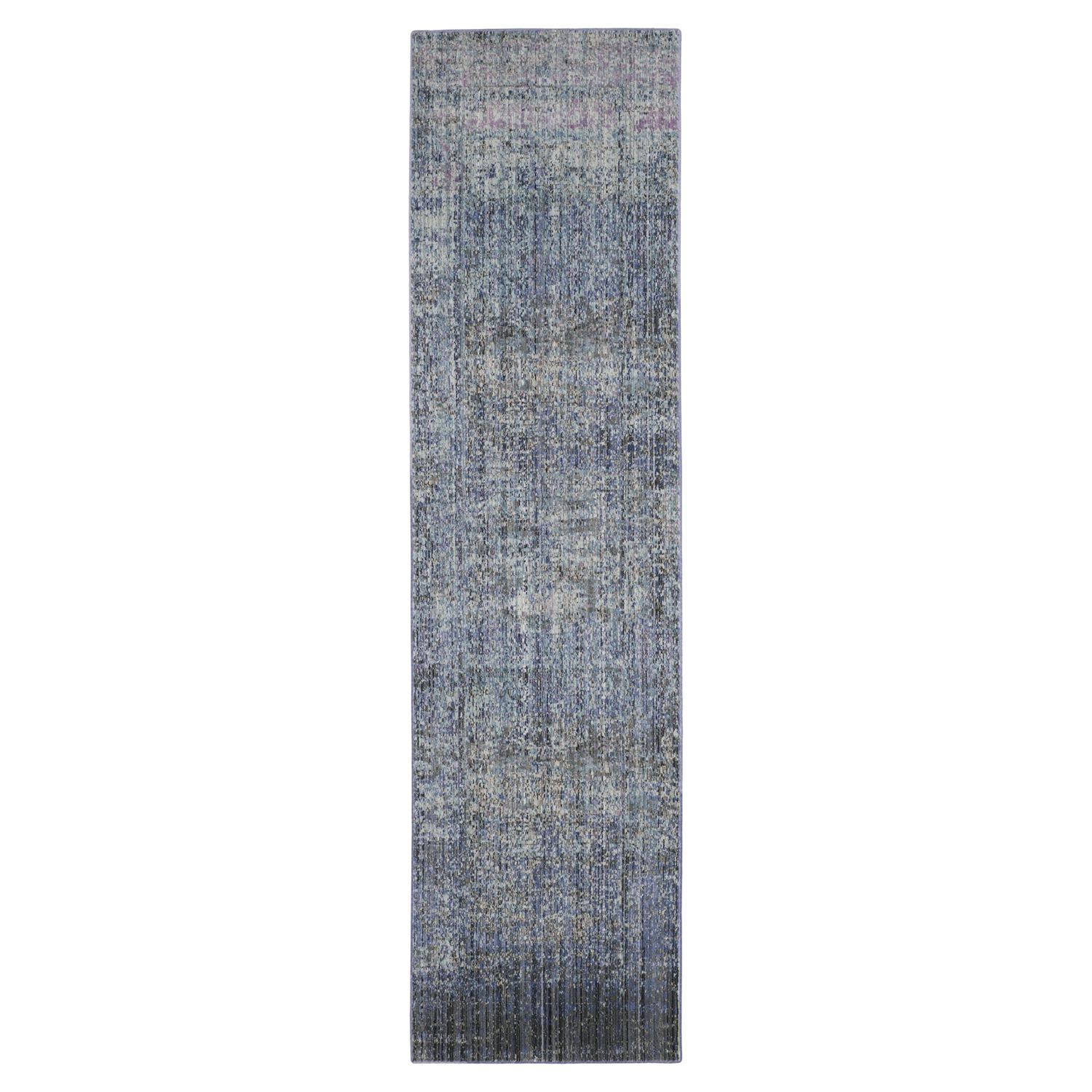 Teppich Lulu Vintage - Kunstfaser - Lila / Khaki - 68 x 243 cm, Safavieh