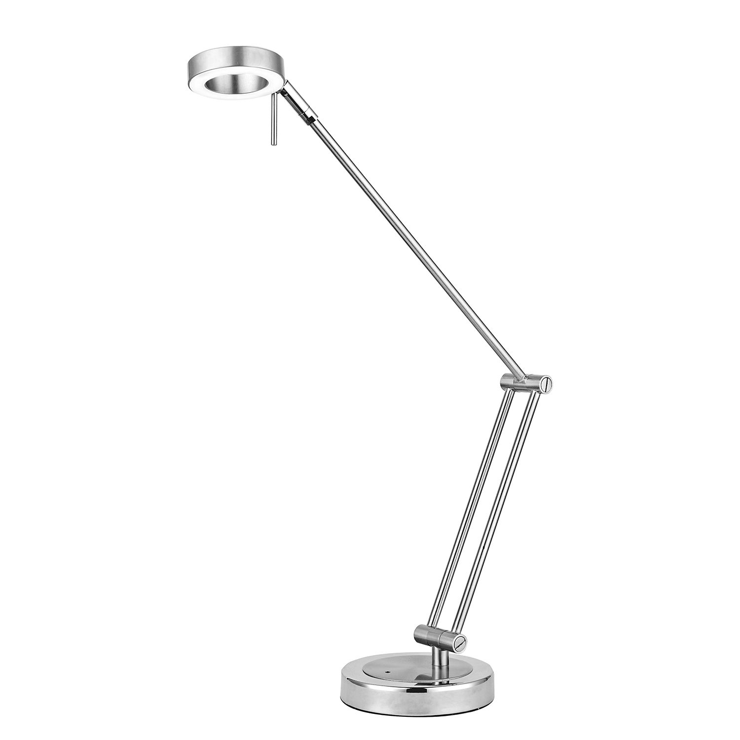 EEK A+, LED-Tischleuchte Luxring - Eisen - Silber, Paul Neuhaus