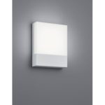 EEK A+, LED-Wandleuchte Pecos - Acrylglas / Aluminium - 1-flammig - Weiß, Trio