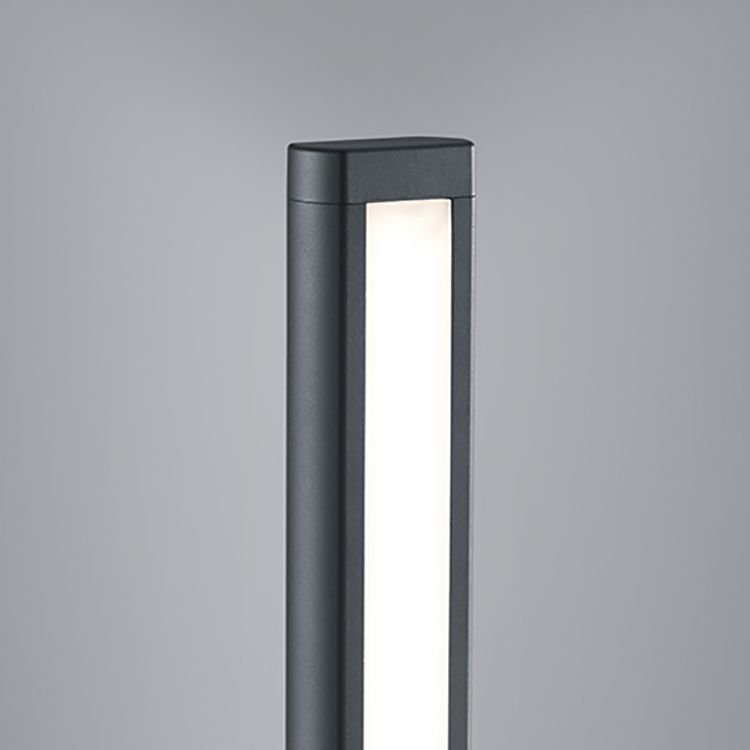 EEK A+, LED-Wegeleuchte Rhine - Acrylglas / Aluminium - 2-flammig - 100, Trio
