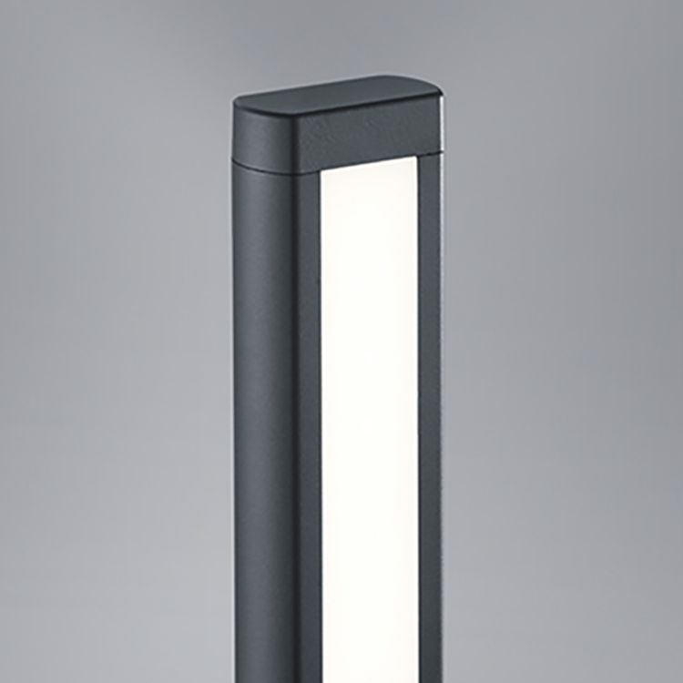 EEK A+, LED-Wegeleuchte Rhine - Acrylglas / Aluminium - 2-flammig - 50, Trio