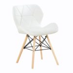 P & N Homewares® Cecilia Eiffel millmead inspiriert Stuhl aus Kunststoff Retro Weiß Schwarz Grau Rot Esszimmerstuhl Büro…