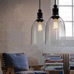 Industrielle Vintage Pendelleuchte E27 LED Hängeleuchte Industrial Decke Glas Deckenbeleuchtung Restaurant Pendelleuchte…