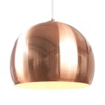 Invicta Interior Exklusive Design Hängeleuchte Copper Ball Kupfer 30cm Hängelampe
