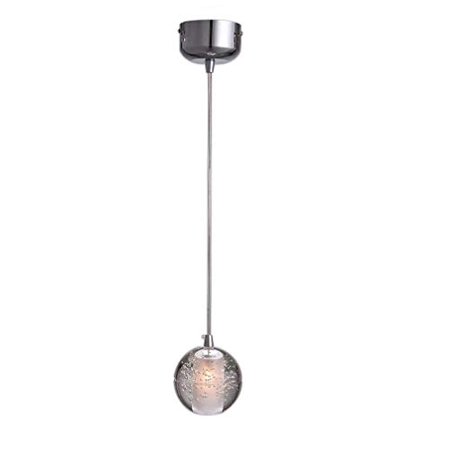 LED Pendelleuchte K9 Kristall Kugel Hängelampe Hochwertigem Wohnzimmerlampe Dekoration Kronleuchter 14- Ø10cm × H400cm…