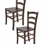 t m c s Tommychairs - 2er Set Stühle Venice für Küche und Esszimmer, robuste Struktur aus lackiertem Buchenholz im…